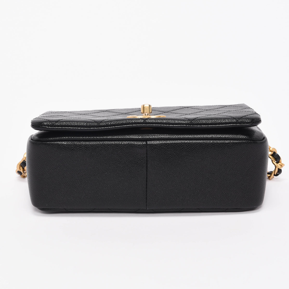 Chanel Black Caviar Small Fashion Therapy Flap Bag