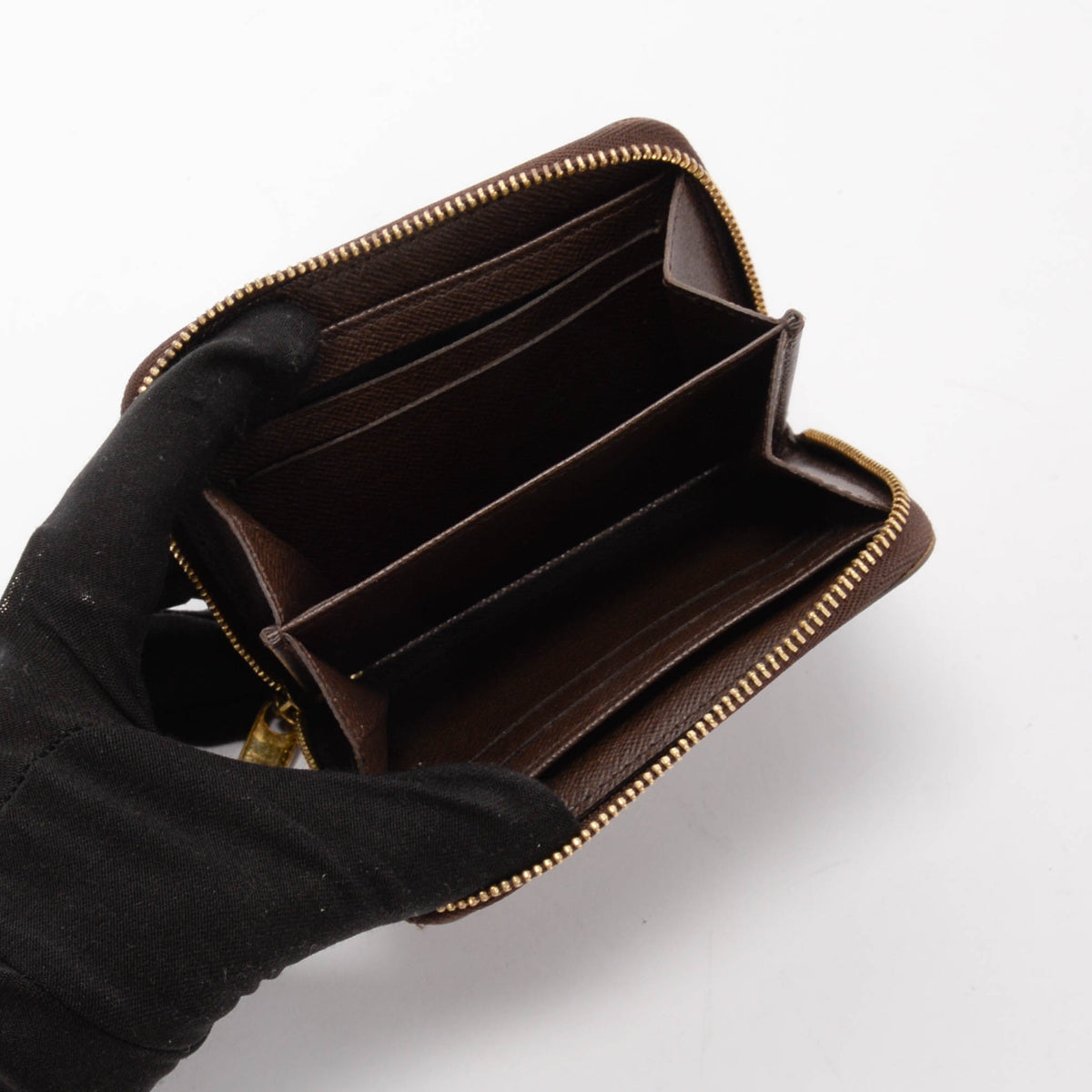 Louis Vuitton Damier Ebene Zippy Coin Purse