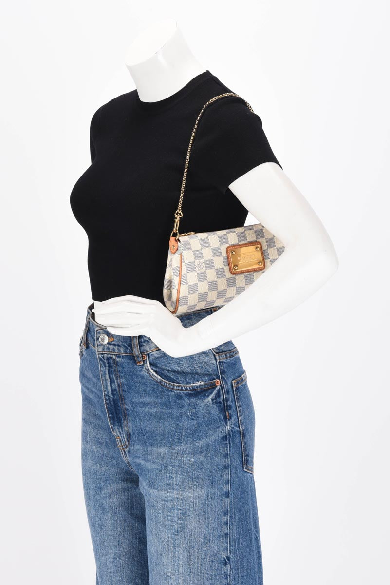 Louis Vuitton Damier Azur Eva Shoulder Bag