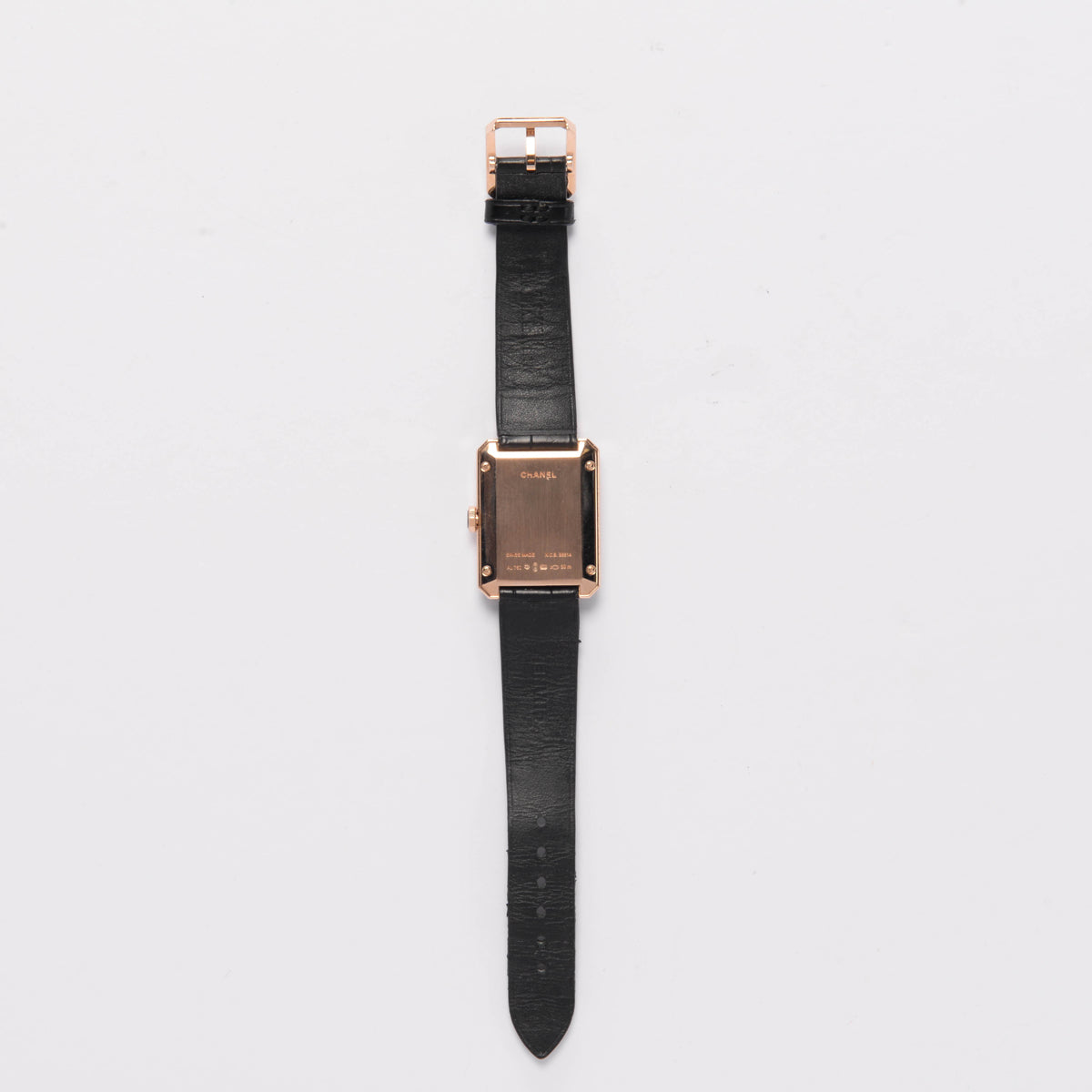 Chanel 18k Beige Gold Medium Boy.Friend Watch
