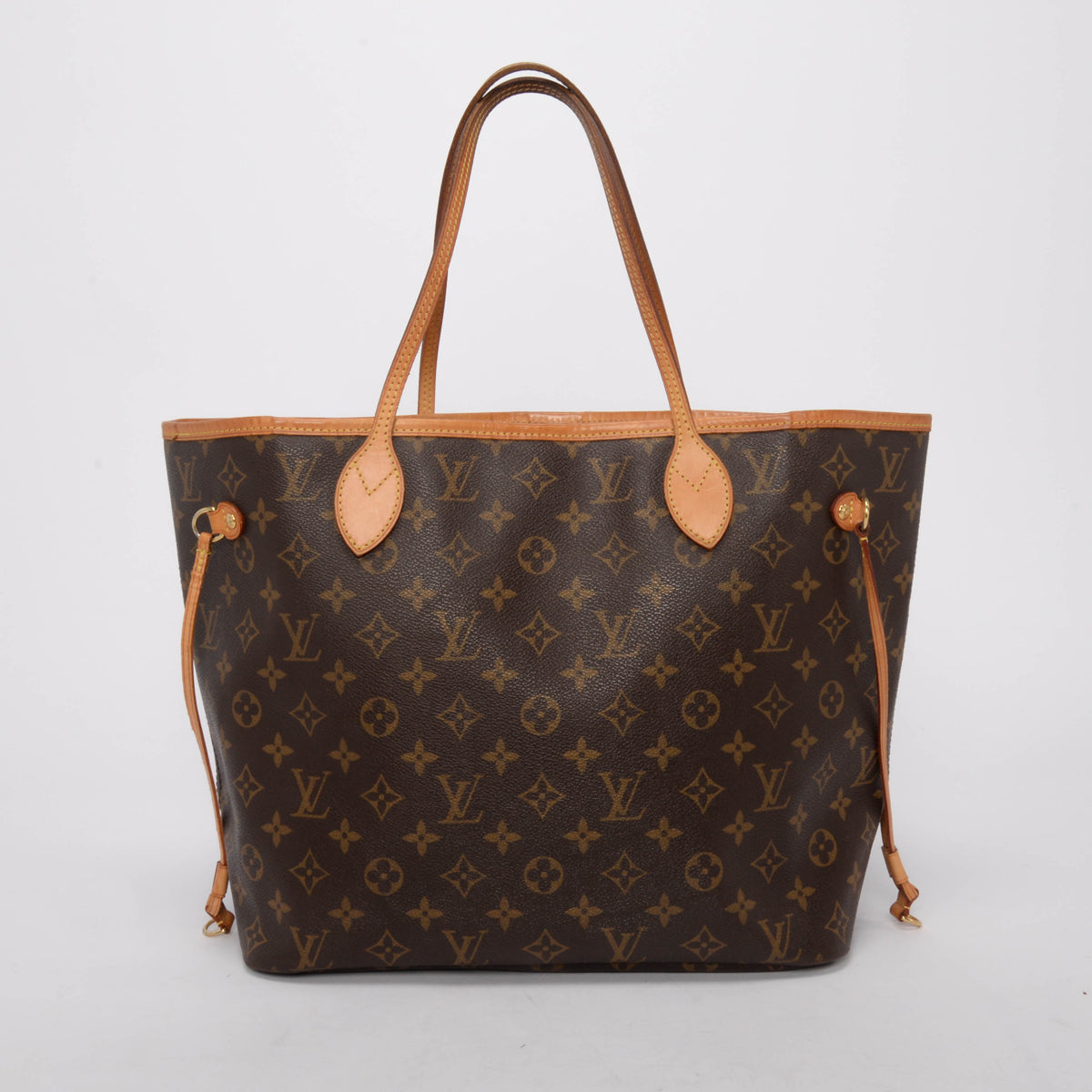 Louis Vuitton Rose Beige Monogram Neverfull MM