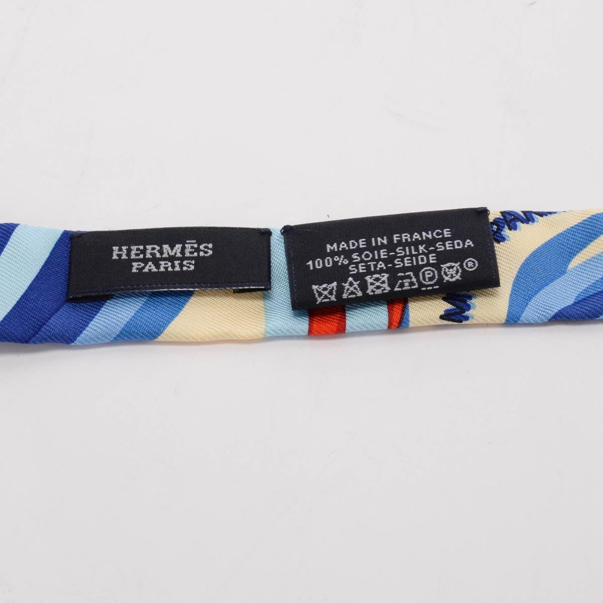 Hermes Blue Silk Brides De Gala Doll Twilly