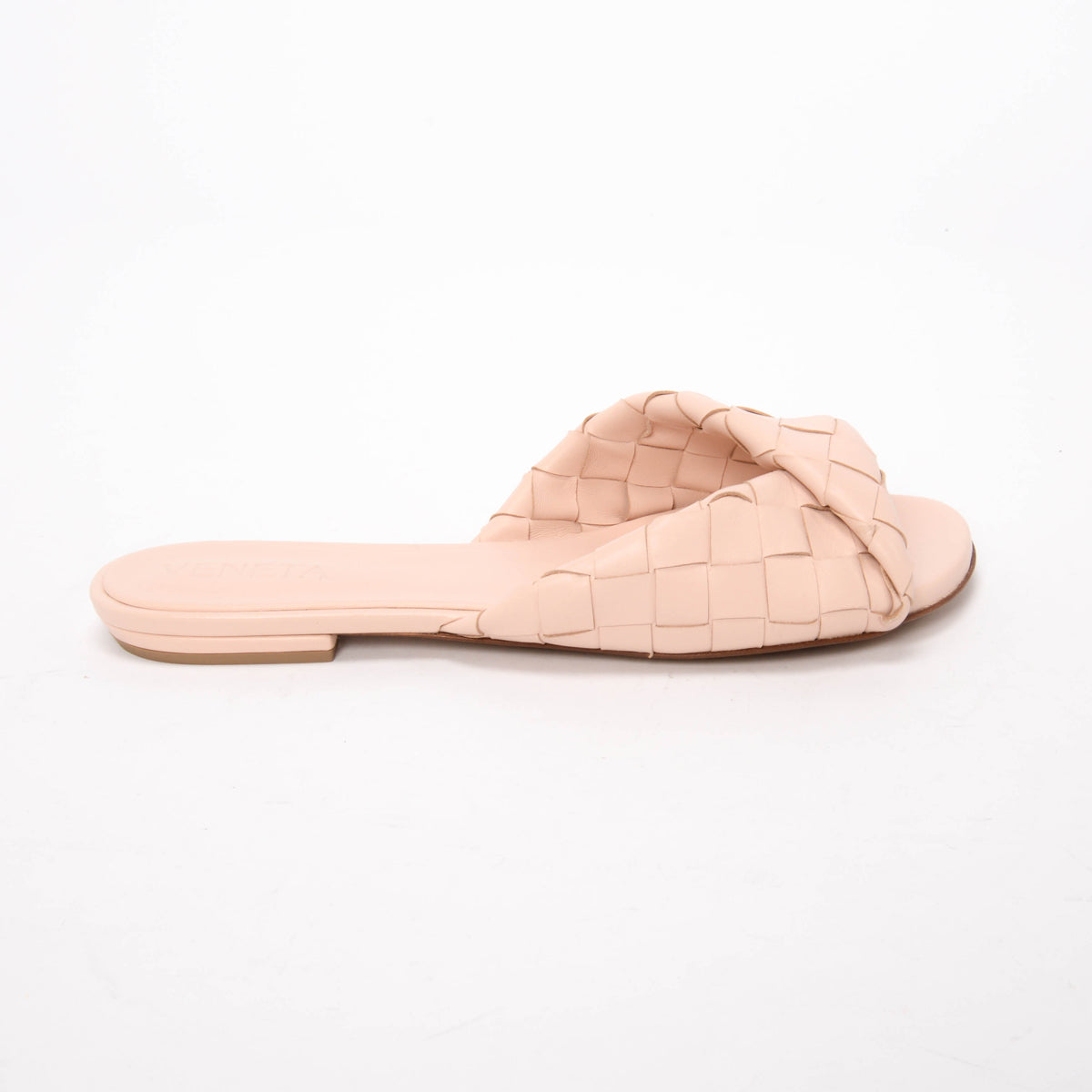 Bottega Veneta Cameo Intrecciato Blink Flat Mules 40