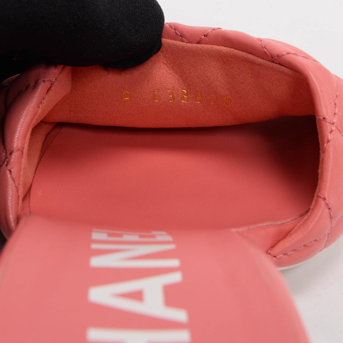 Chanel Coral Quilted Lambskin Textured CC Mules 40
