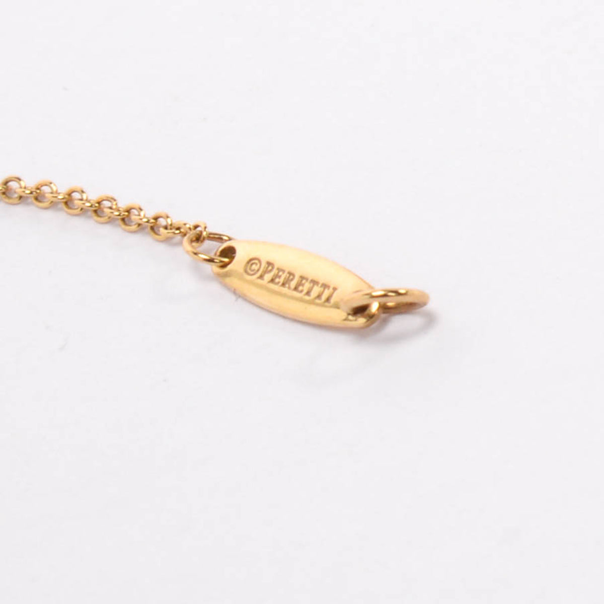 Tiffany & Co Yellow Gold Elsa Peretti Diamonds By The Yard Necklace