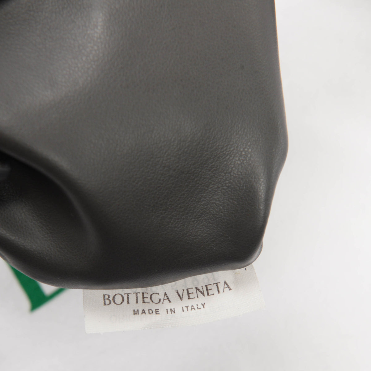 Bottega Veneta Graphite Intrecciato Lambskin Small Gemelli Bag