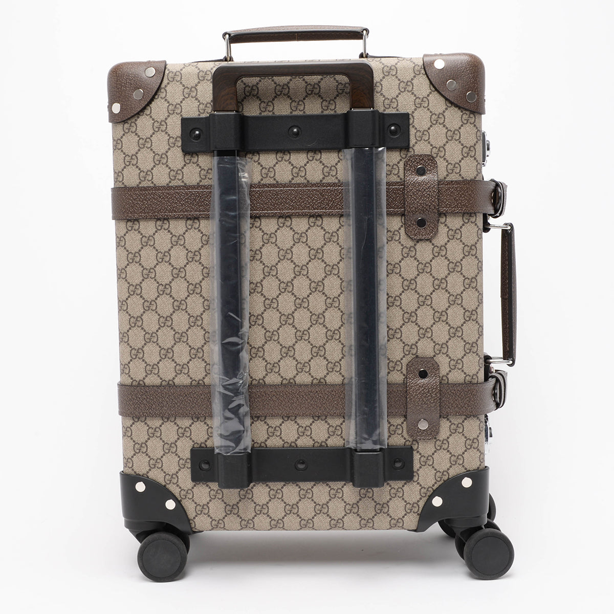 Gucci x Globe Trotter GG Supreme Cabin Size Rolling Luggage