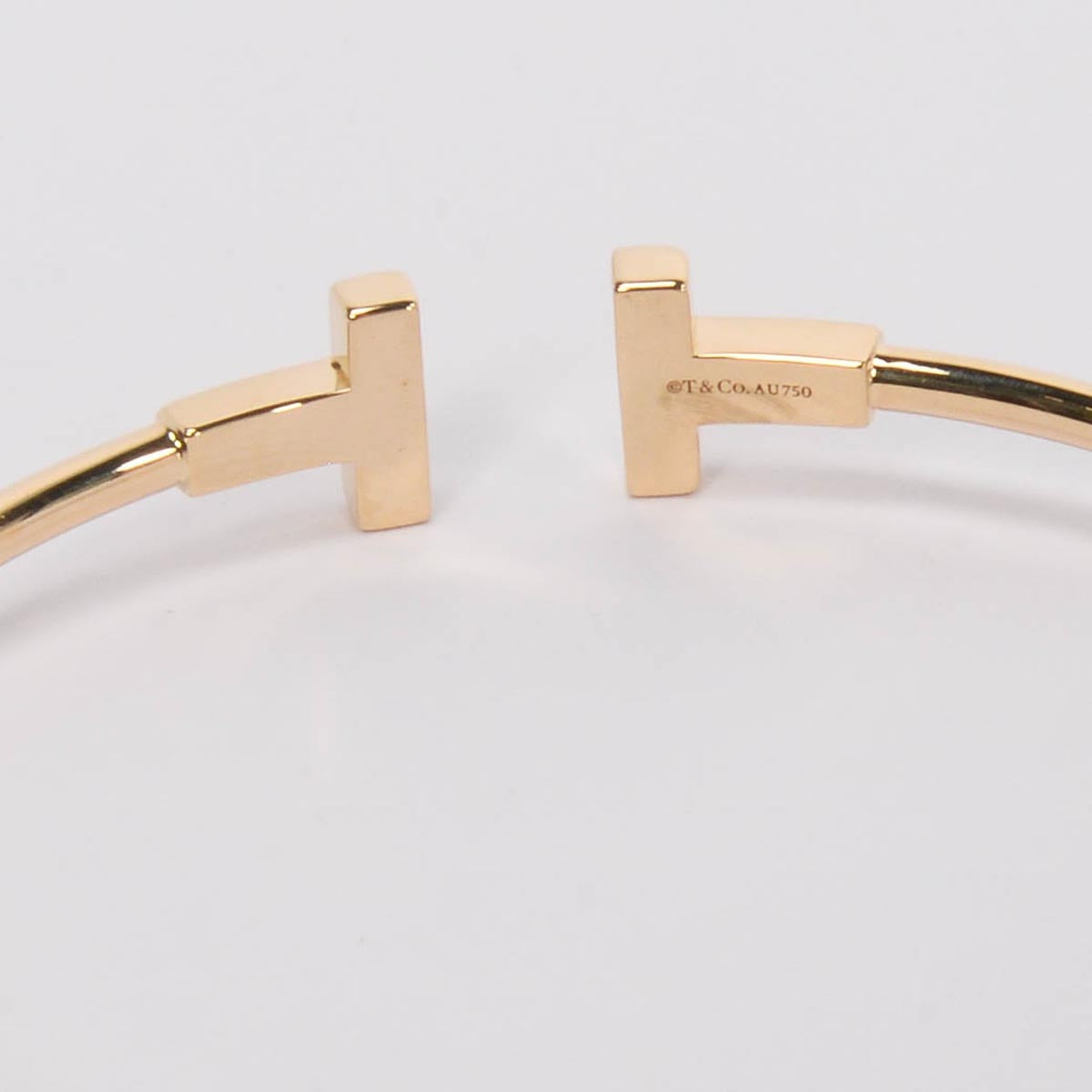 Tiffany & Co Yellow Gold T Wire Bracelet