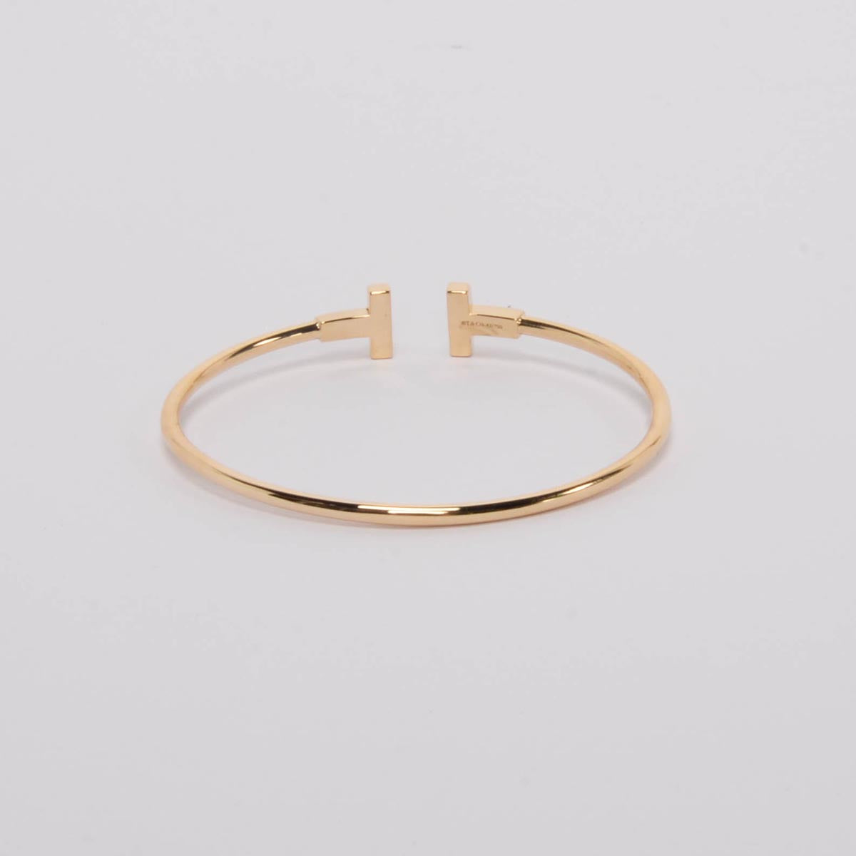 Tiffany & Co Yellow Gold T Wire Bracelet