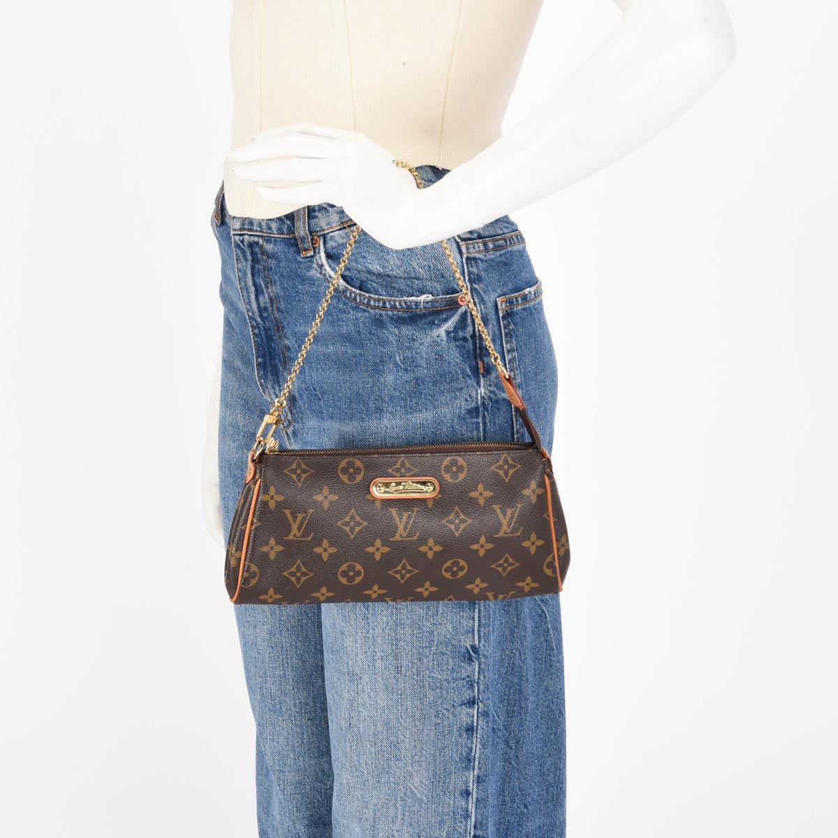 Louis Vuitton Monogram Eva Pochette Bag