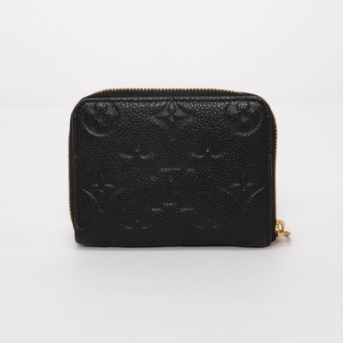 Louis Vuitton Black Monogram Empreinte Zippy Coin Purse