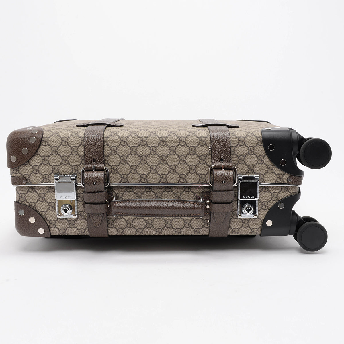 Gucci x Globe Trotter GG Supreme Cabin Size Rolling Luggage