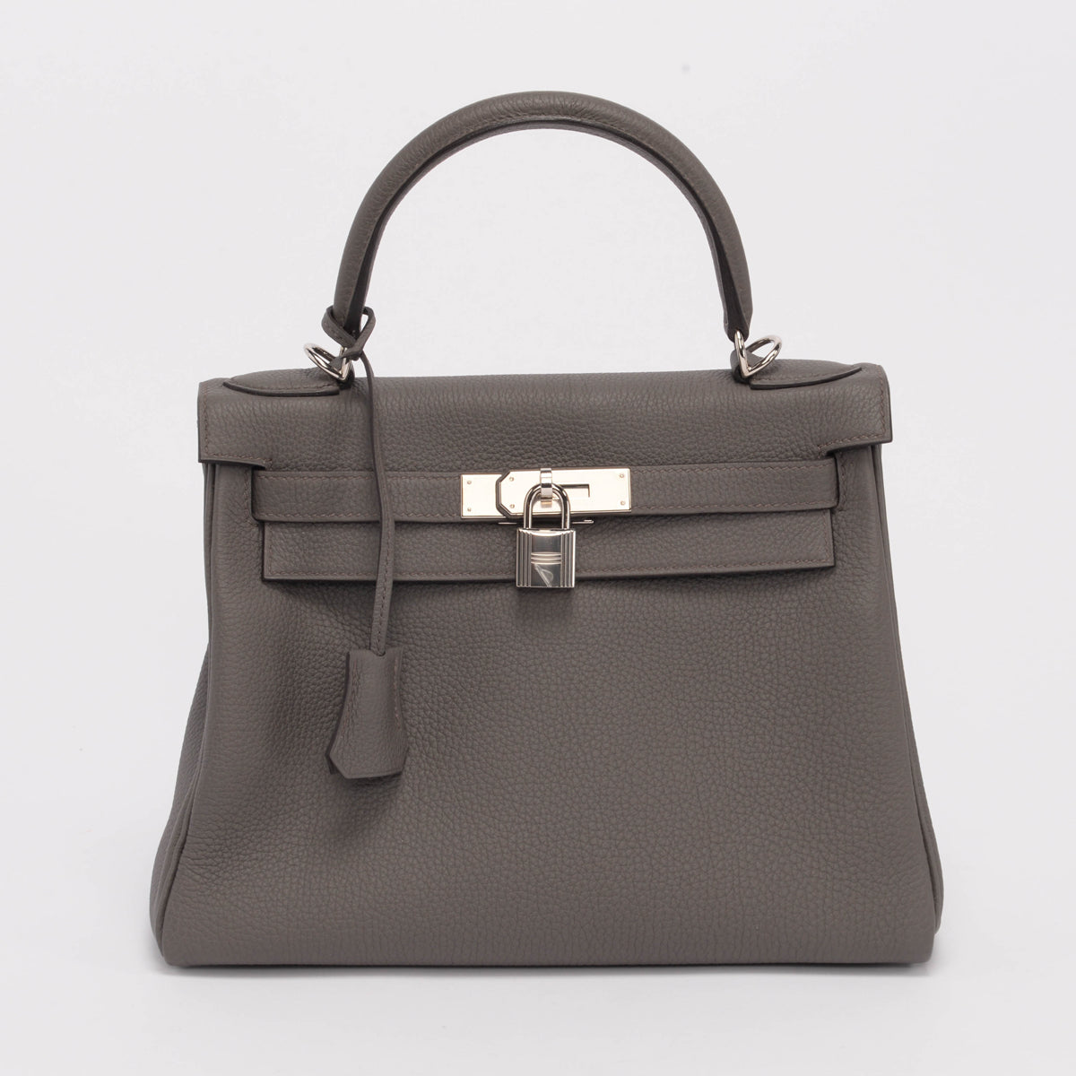 Hermes Gris Etain Togo Kelly 28