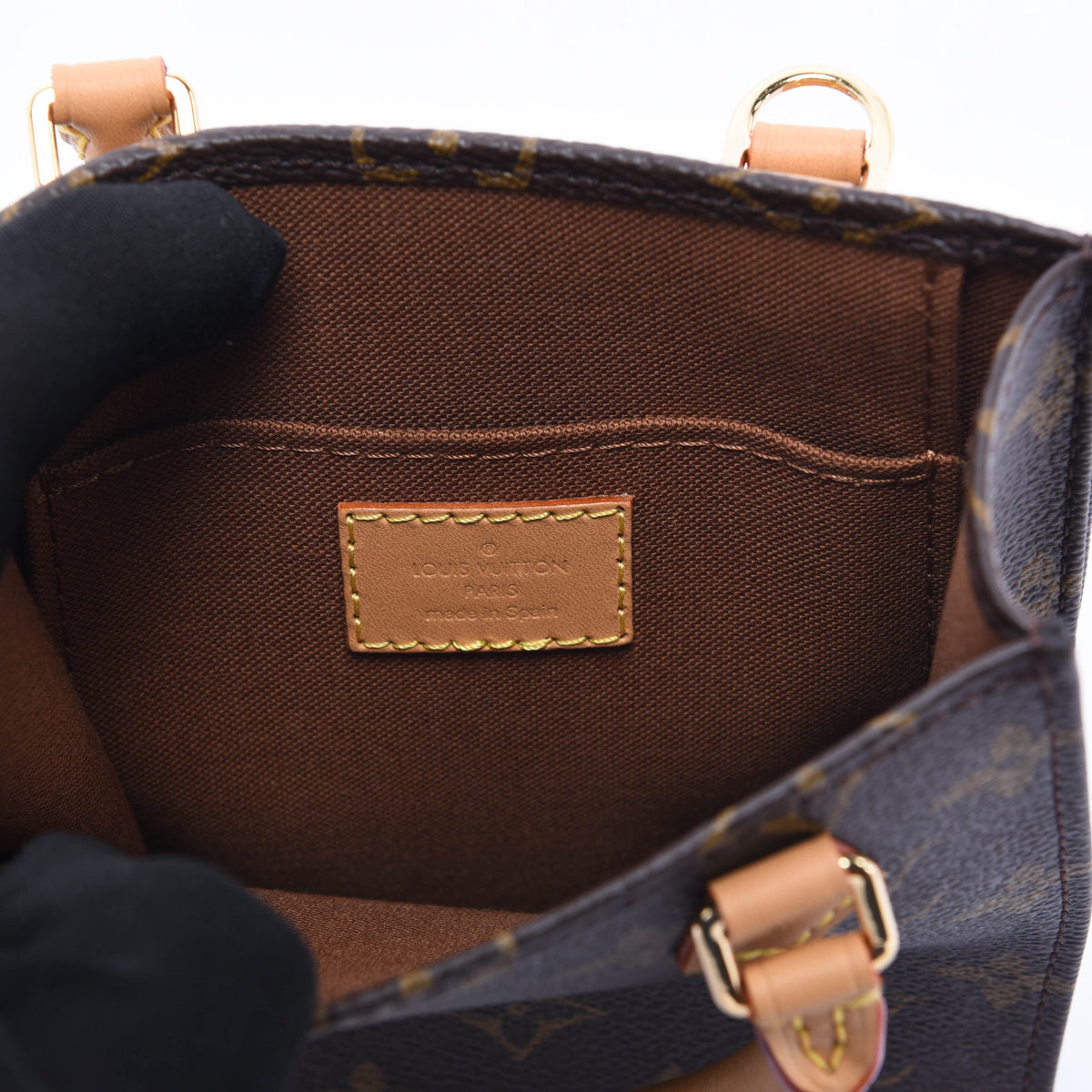 Louis Vuitton Monogram Canvas Petit Sac Plat