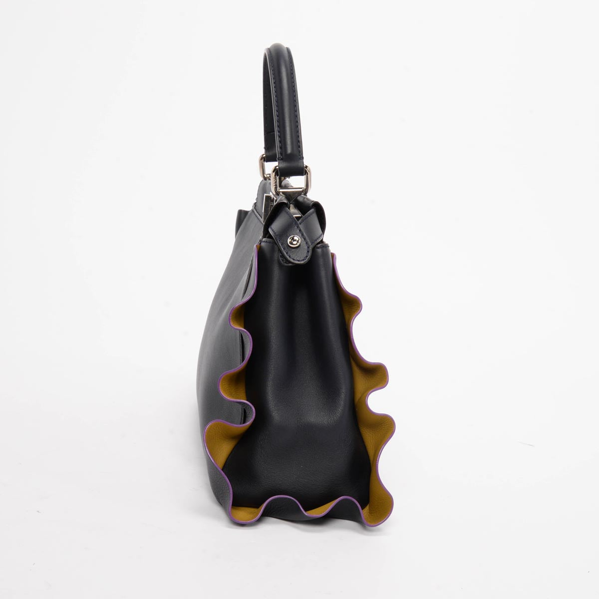 Fendi Bi-Colour Vitello Waves Medium Peekaboo Bag