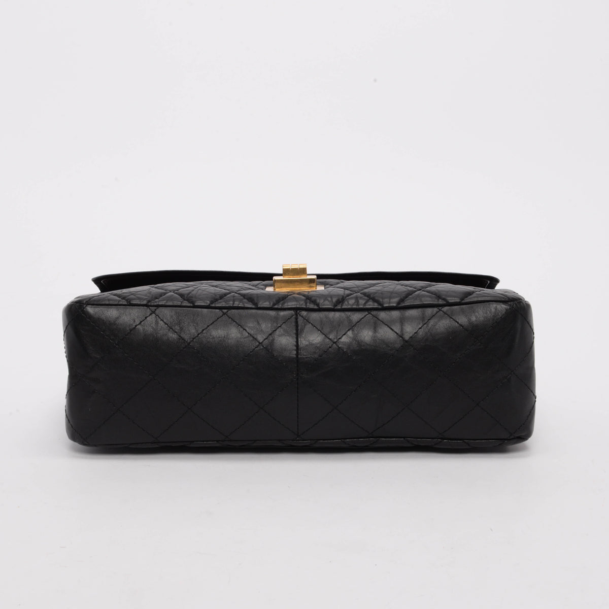 Chanel Black Distressed Calfskin Reissue 226 Flap Bag