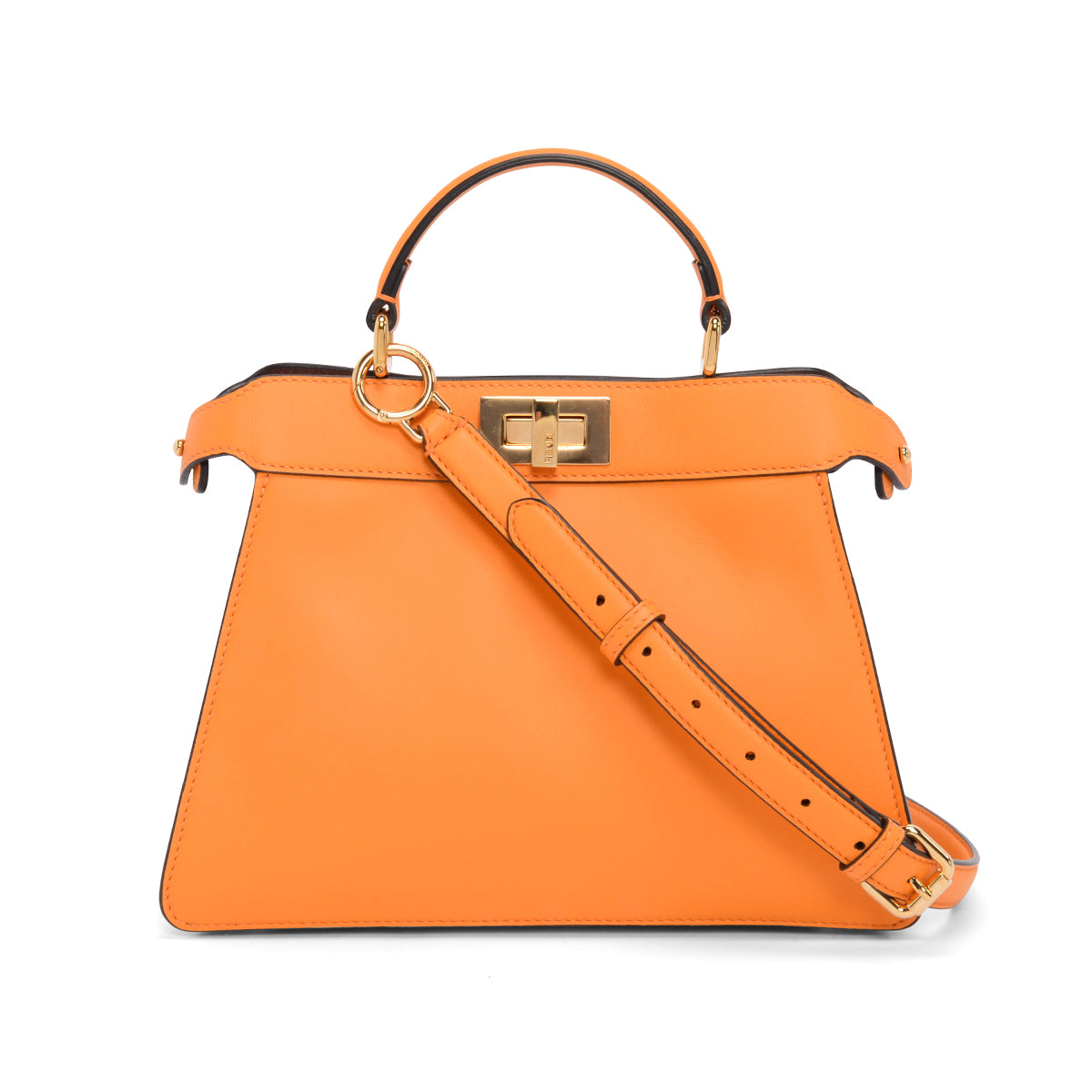 Fendi Clementine Calfskin Peekaboo ISeeU Bag