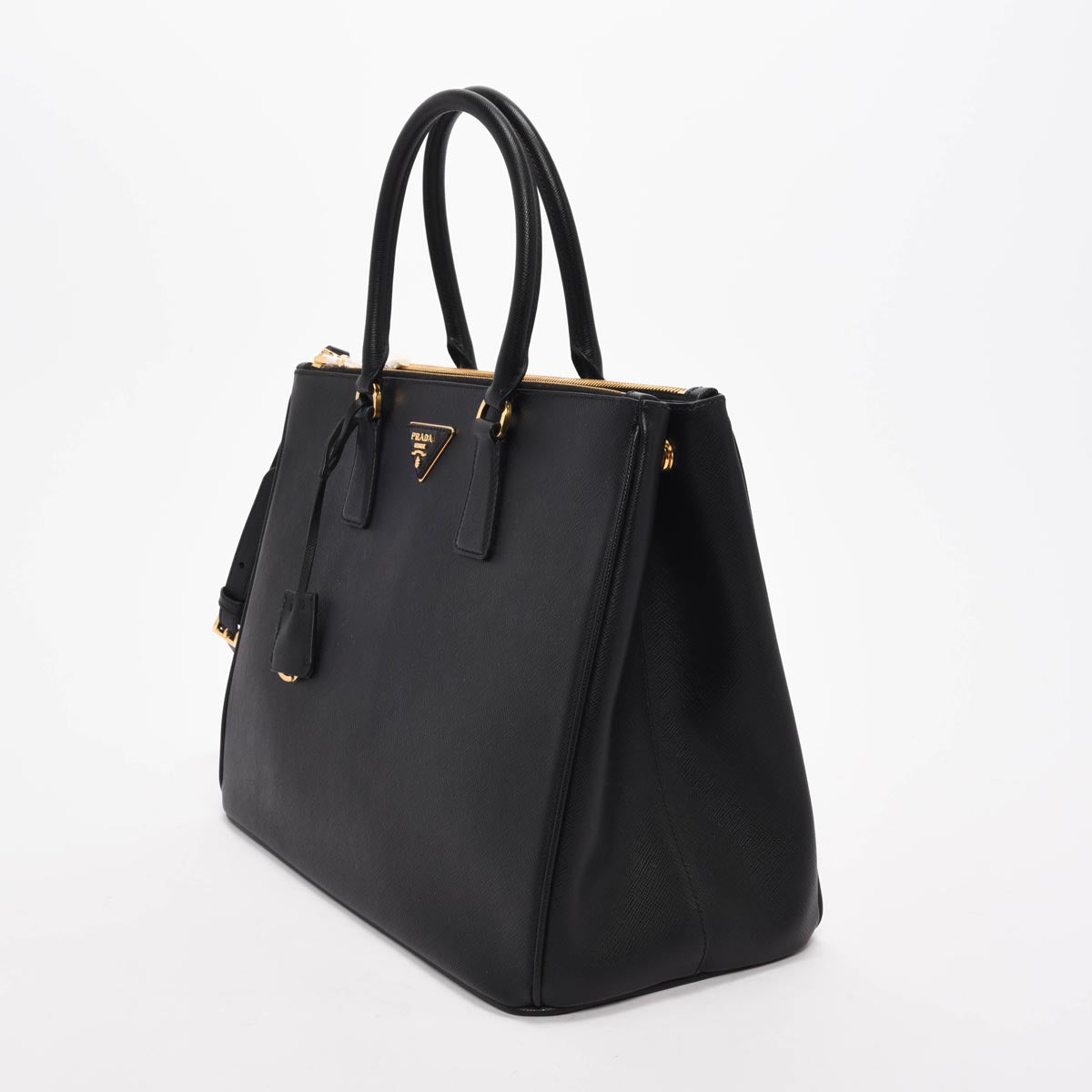 Prada Black Saffiano Large Galleria Tote