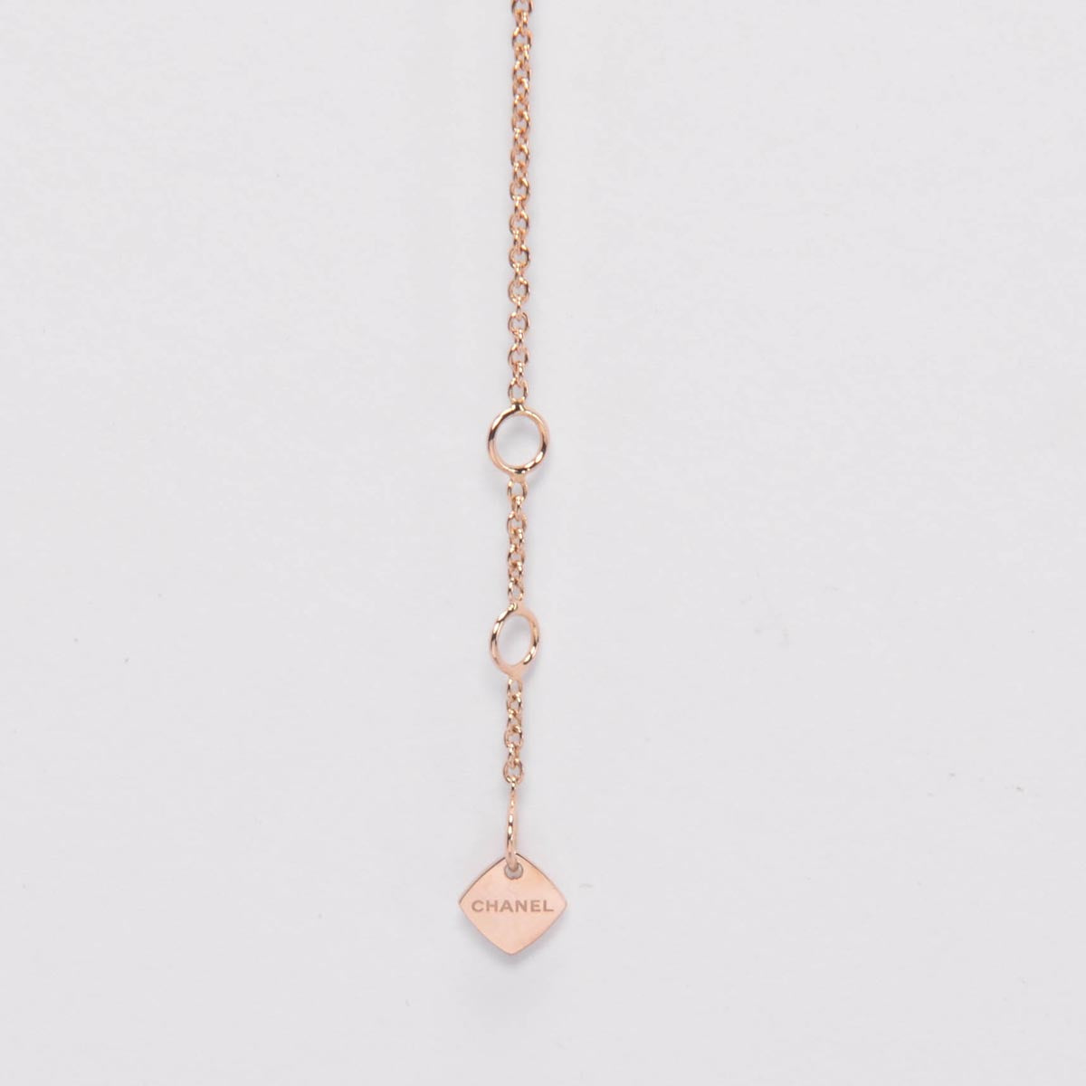 Chanel Beige Gold & Diamond Coco Bracelet