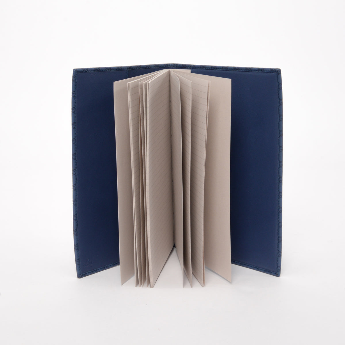 Gucci Blue Microguccissima Notebook