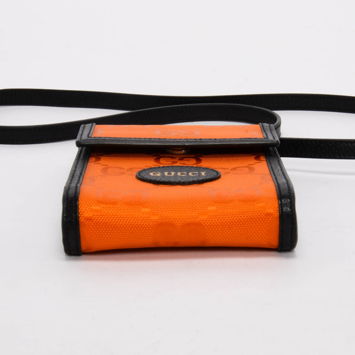 Gucci Orange GG Nylon Off the Grid Mini Cross Body Bag