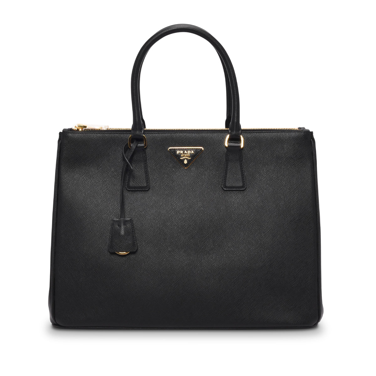 Prada Black Saffiano Large Galleria Tote