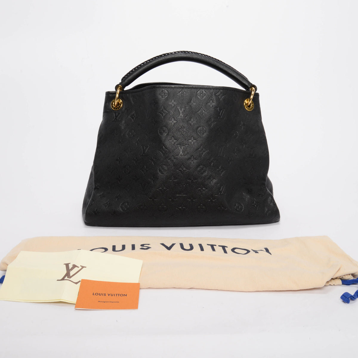 Louis Vuitton Noir Monogram Empreinte Artsy MM