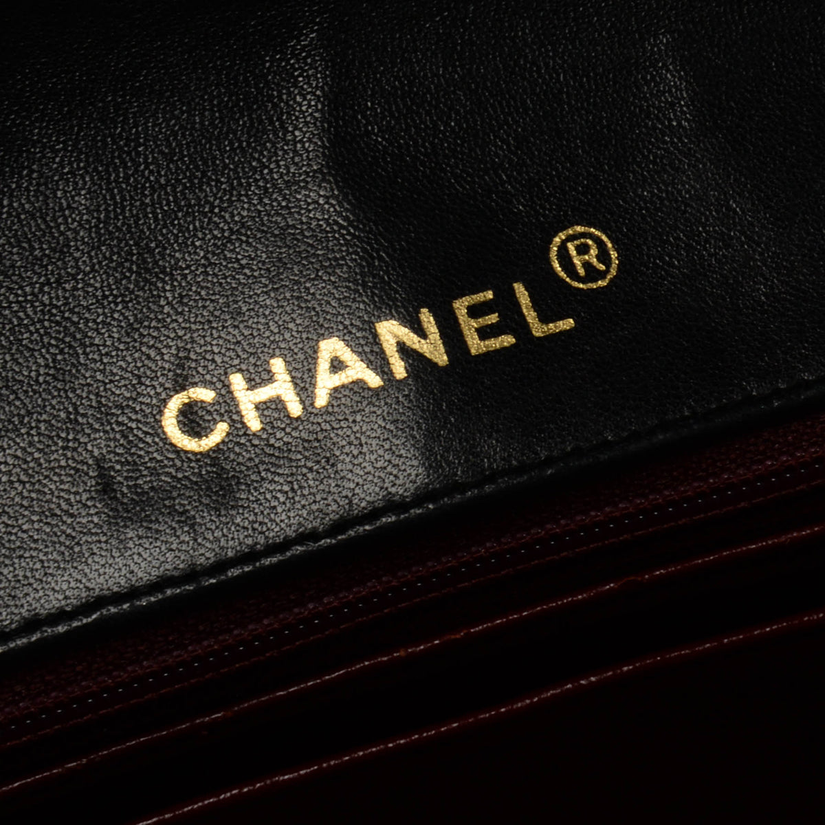 Chanel Vintage Black Quilted Lambskin Medium Diana Bag