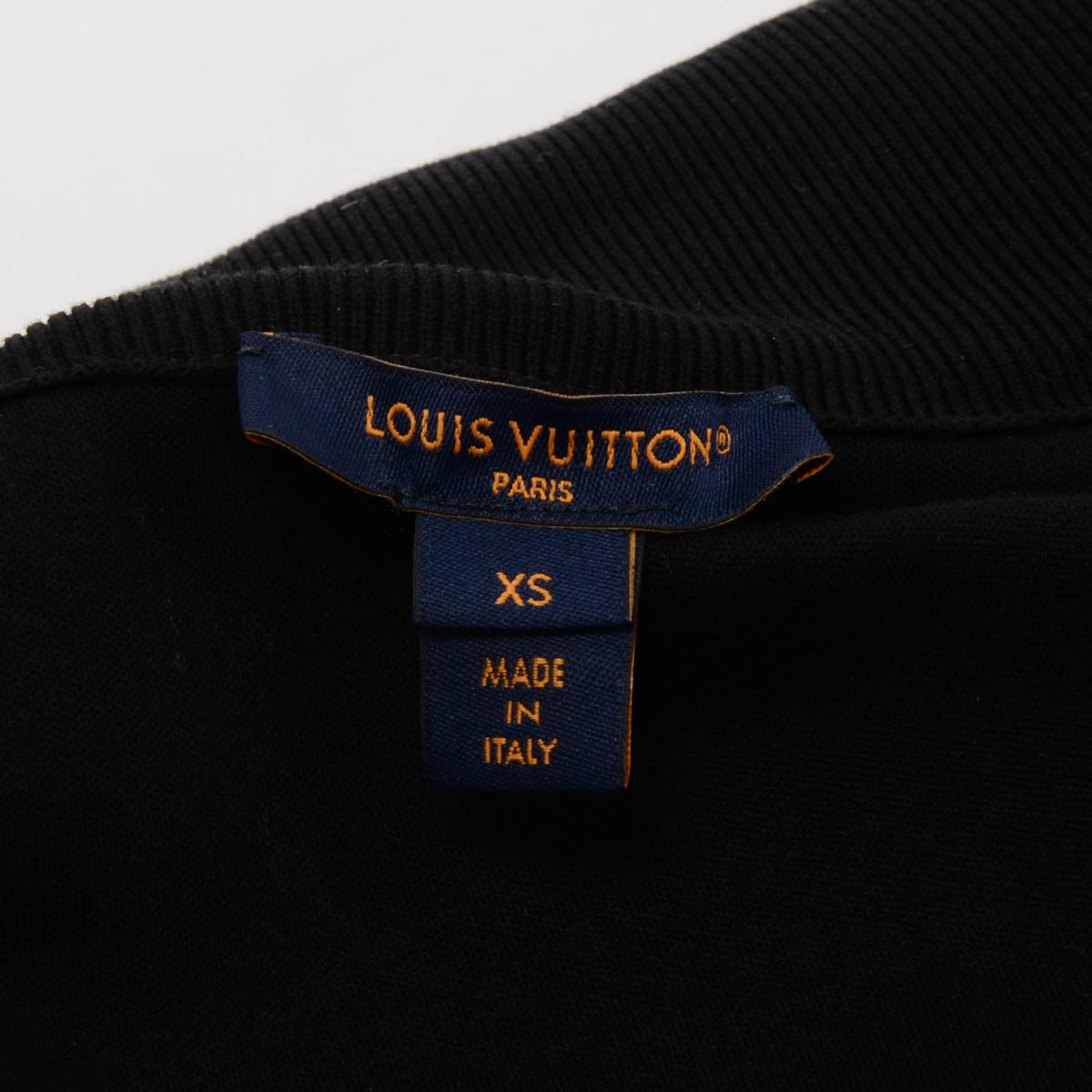 Louis Vuitton Black Cotton Jersey Monogram Accent Tracksuit XS