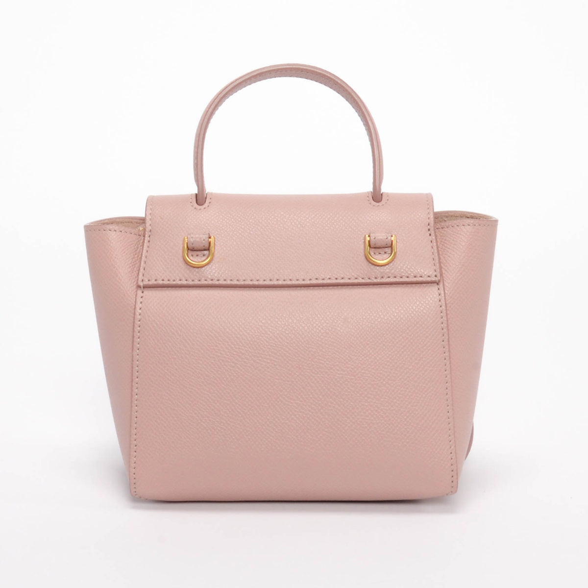 Celine Vintage Pink Grained Calfskin Pico Belt Bag