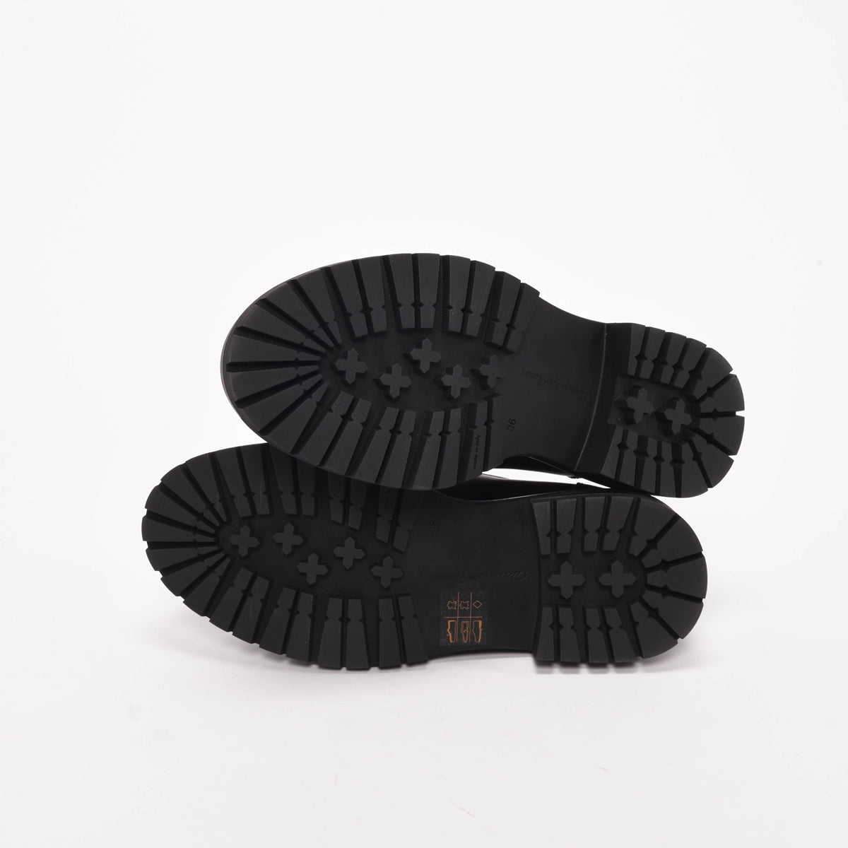 Gianvito Rossi Black Nappa Thierry Loafers 36