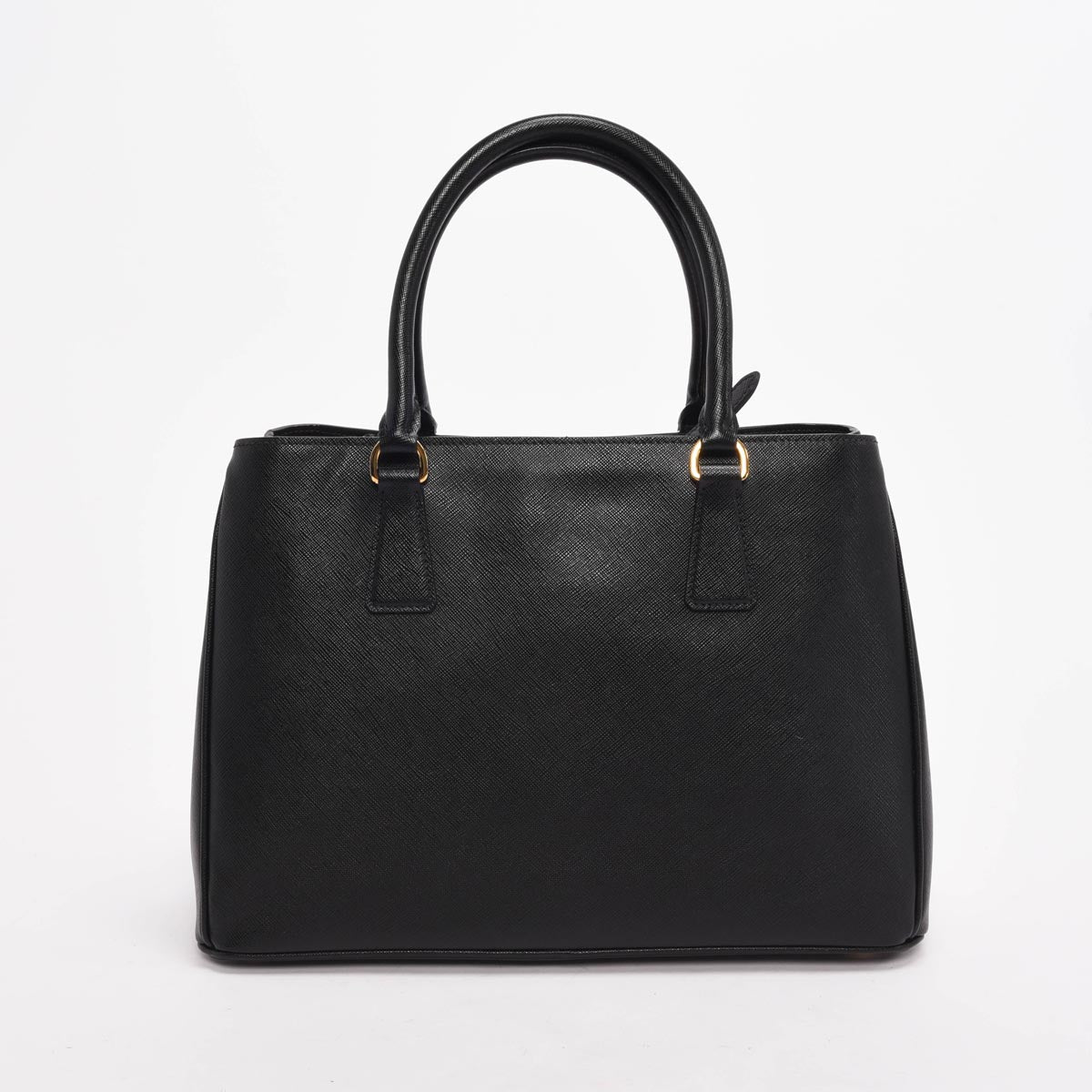 Prada Black Saffiano Lux Medium Galleria Tote