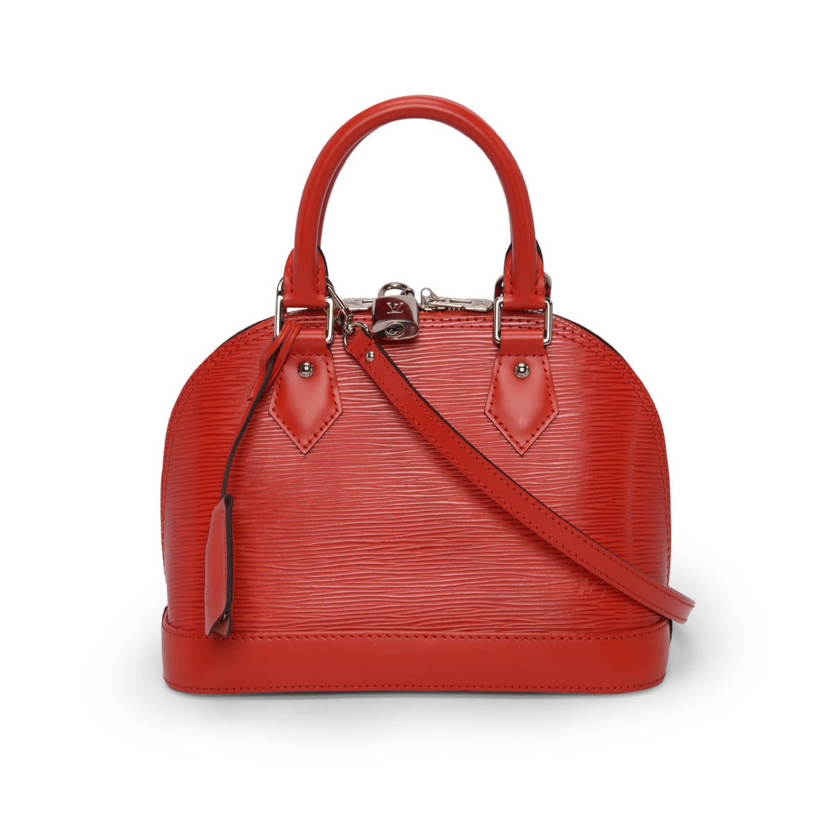 Louis Vuitton Red Epi Leather Alma BB