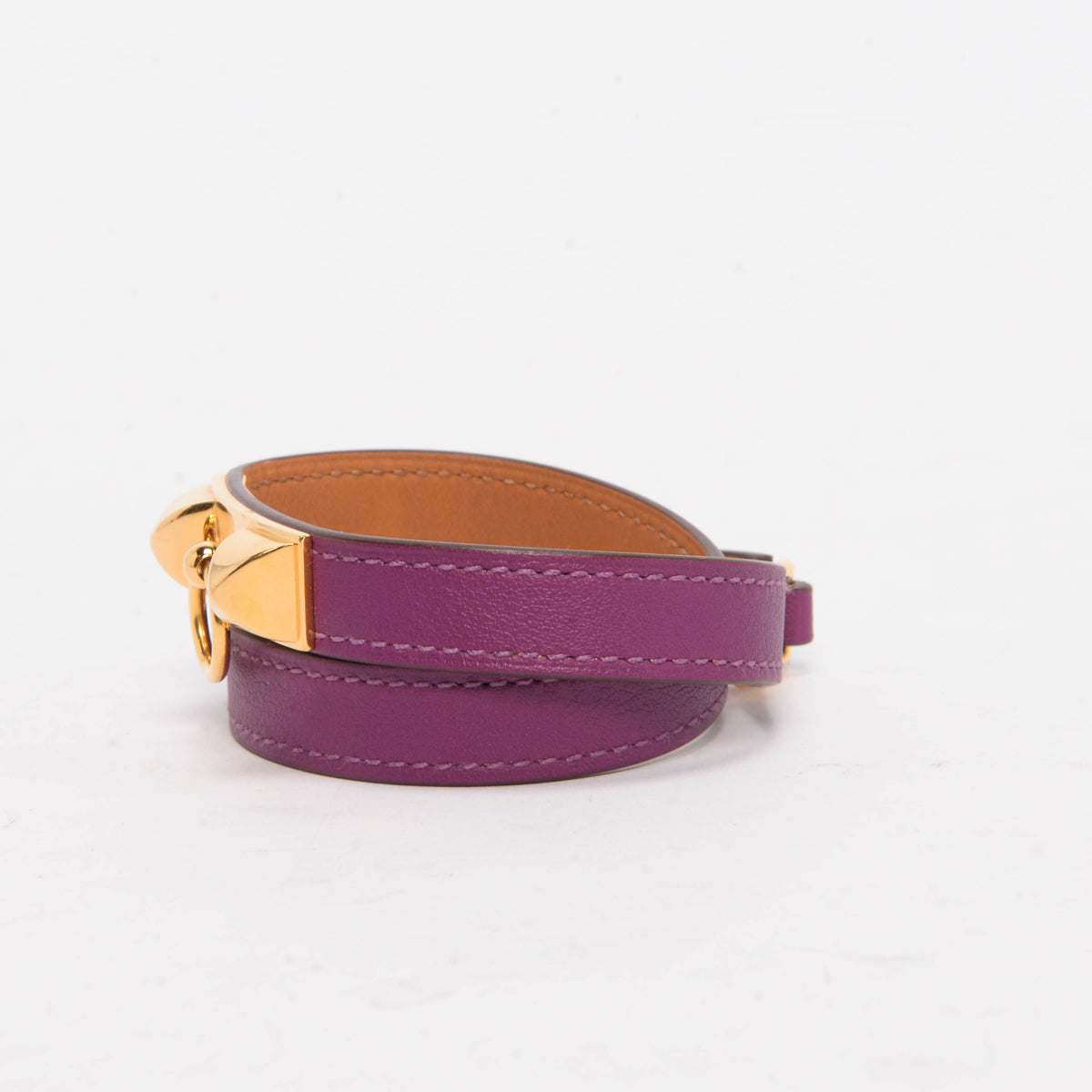 Hermes Anemone Swift Rivale Double Tour Bracelet
