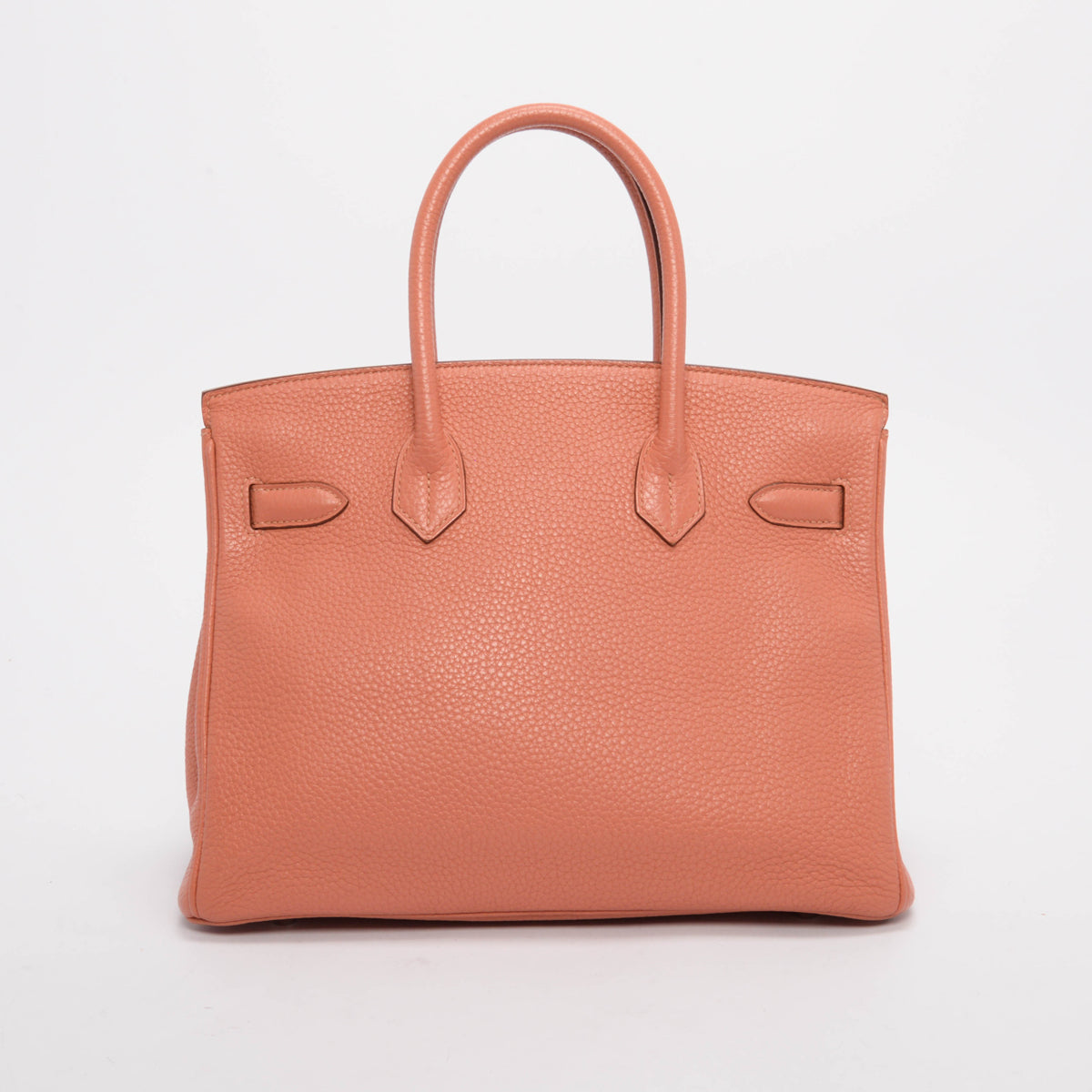 Hermes Rose Tea Togo Birkin 30 PHW