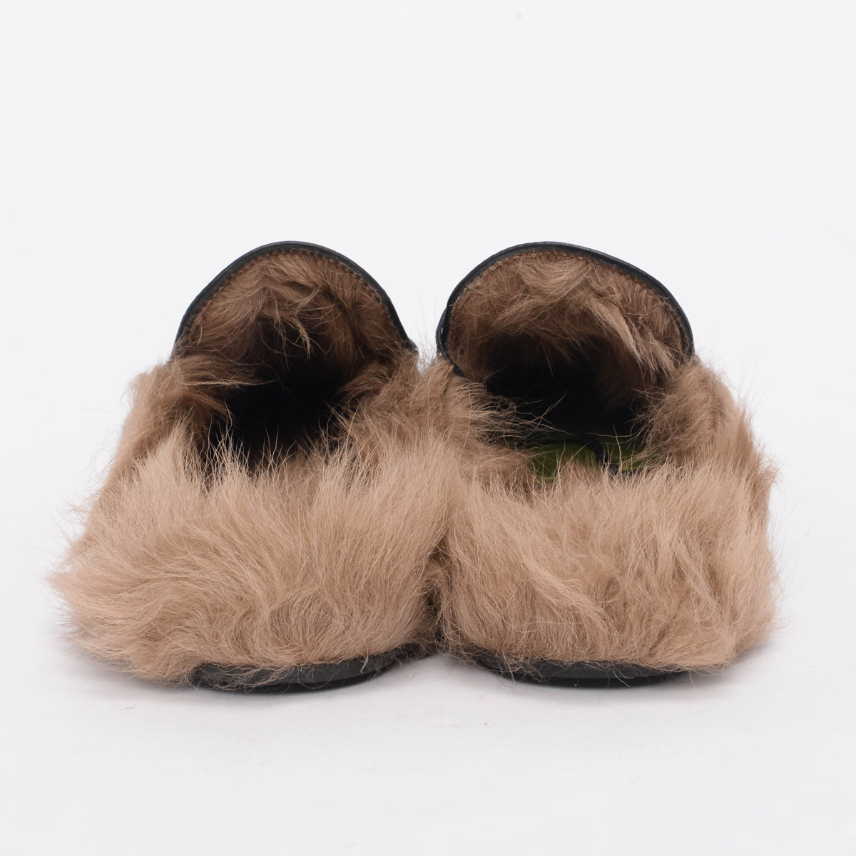 Gucci Black 2015 Re-Edition Princetown Slippers 41