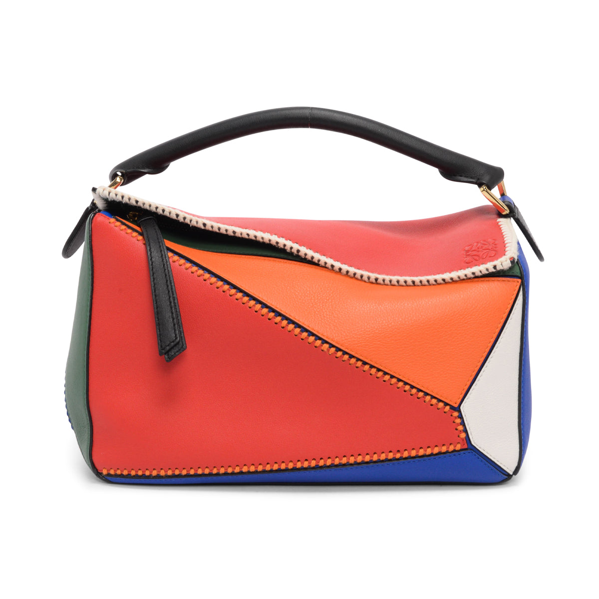 Loewe Multicolour Medium Patchwork Puzzle Bag