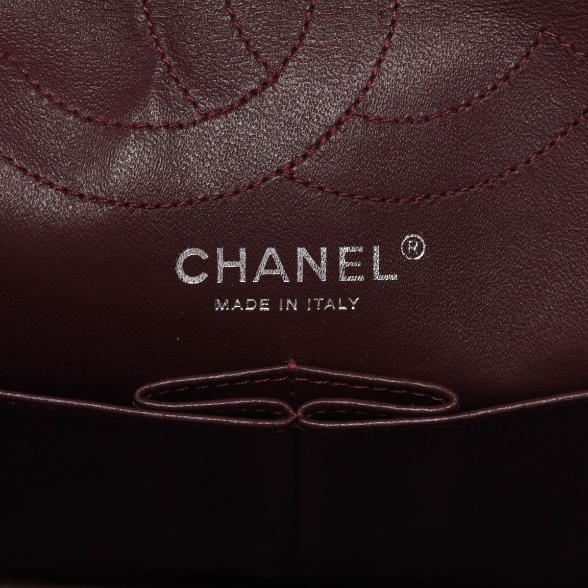 Chanel Black Distressed Calfskin 2.55 Reissue 226 Flap Bag