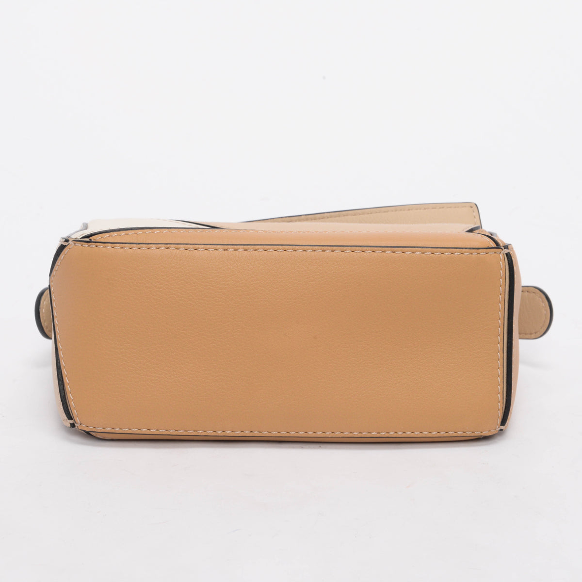 Loewe Beige Tri-Colour Calfskin Mini Puzzle Bag