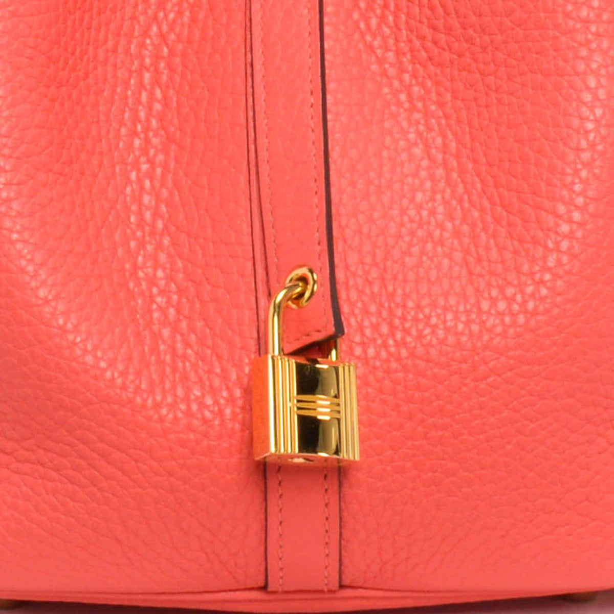 Hermes Rose Jaipur Taurillon Clemence Picotin Lock 22