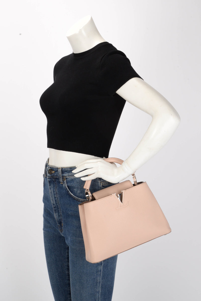 Louis Vuitton Pink Parnassea Capucines BB