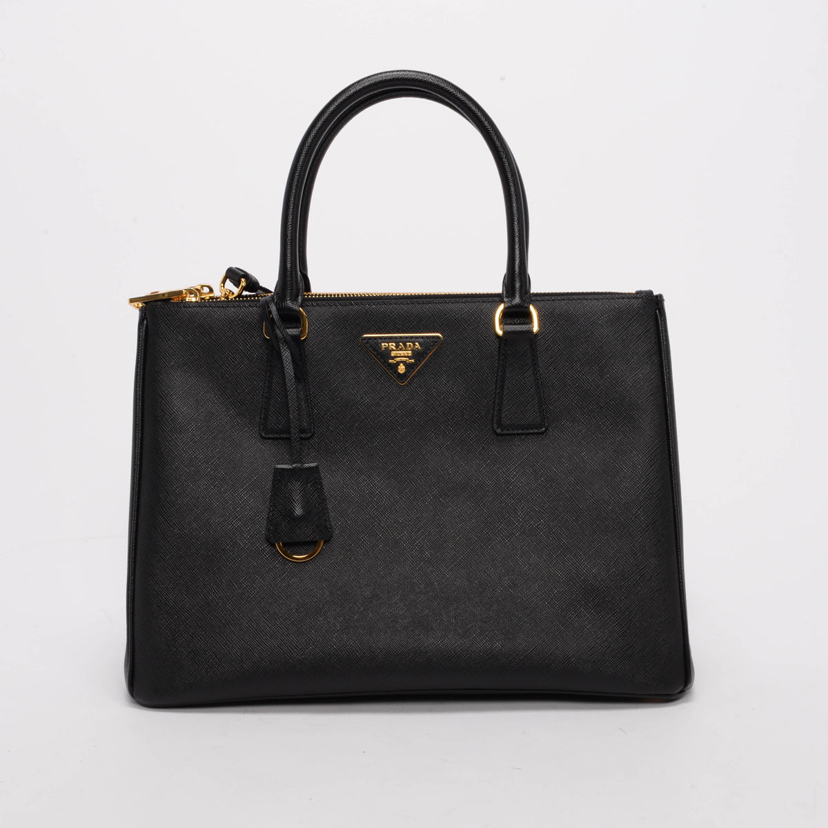 Prada Black Saffiano Large Galleria Tote