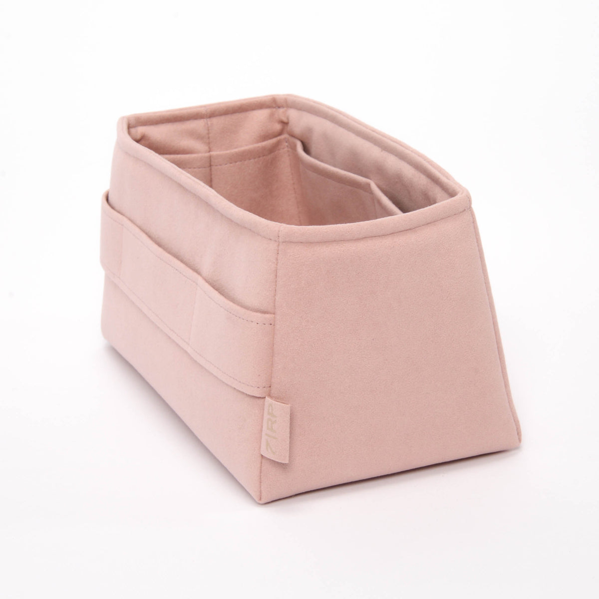7 Rue Paradis Blush Alcantara Kelly 25 Bag Insert