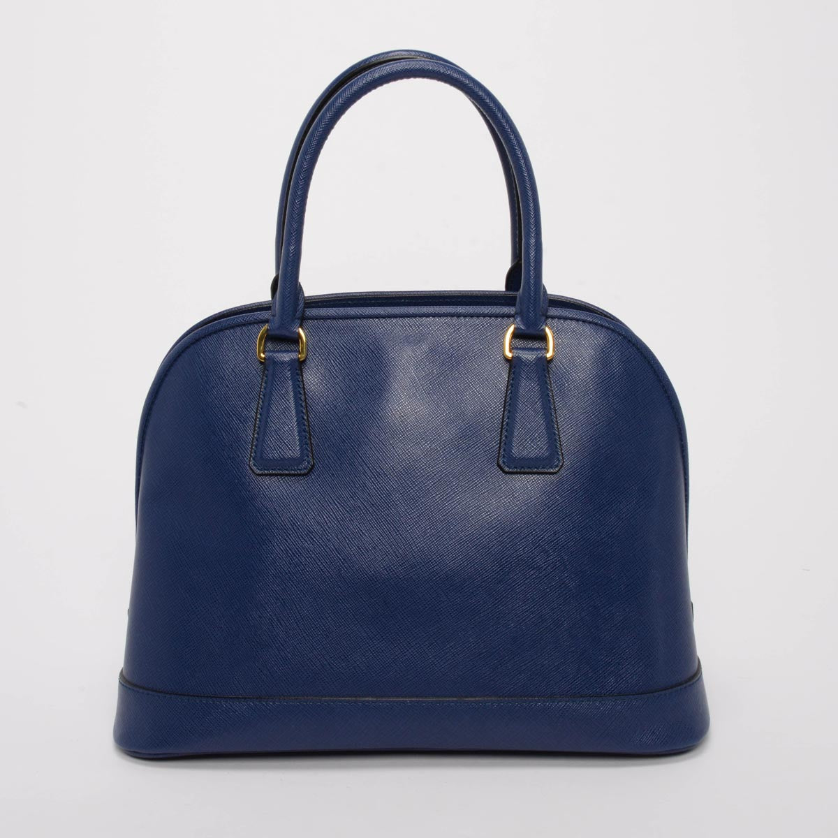 Prada Bluette Saffiano Small Promenade Tote