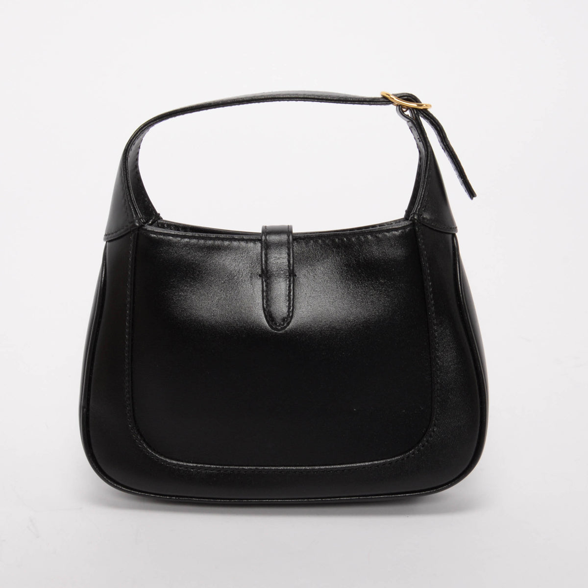 Gucci Black Calfskin 1961 Mini Jackie Bag