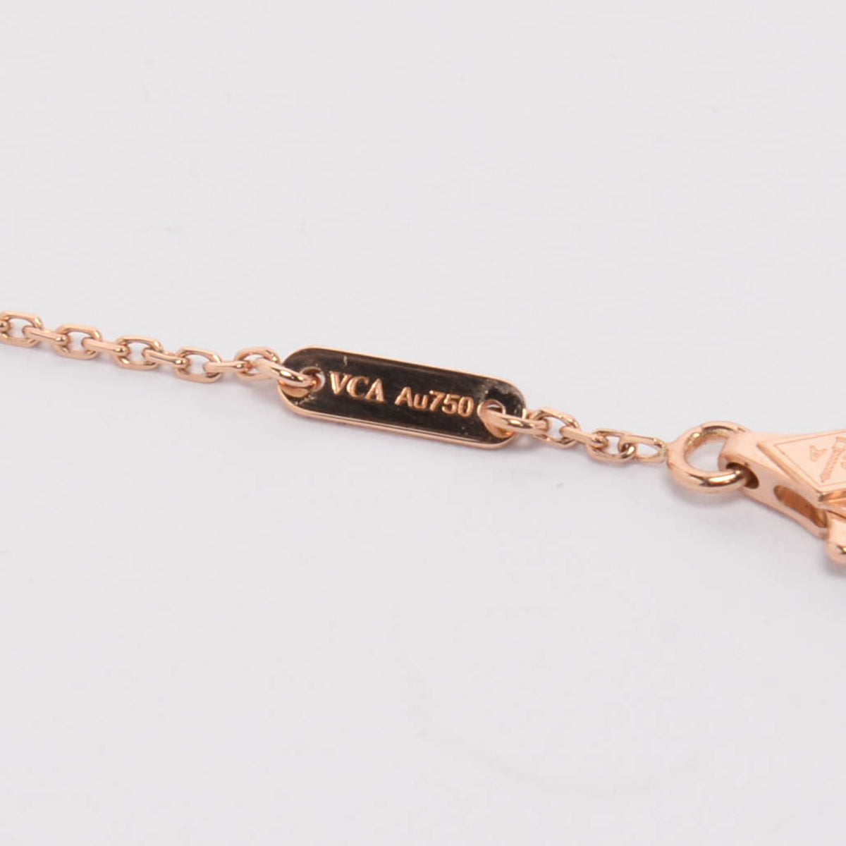 Van Cleef & Arpels Rose Gold & Carnelian Sweet Hearts Bracelet