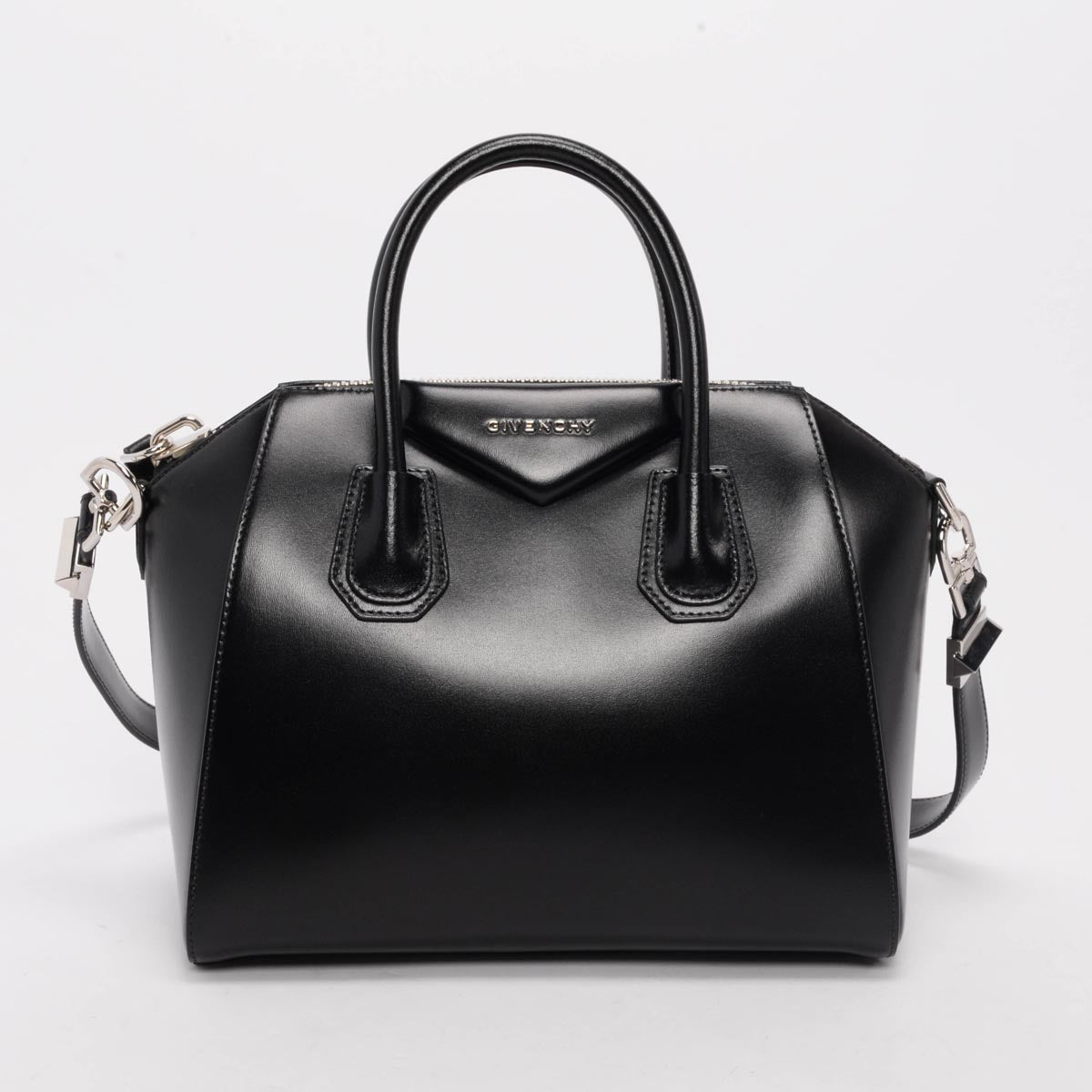 Givenchy Black Shiny Lord Small Antigona