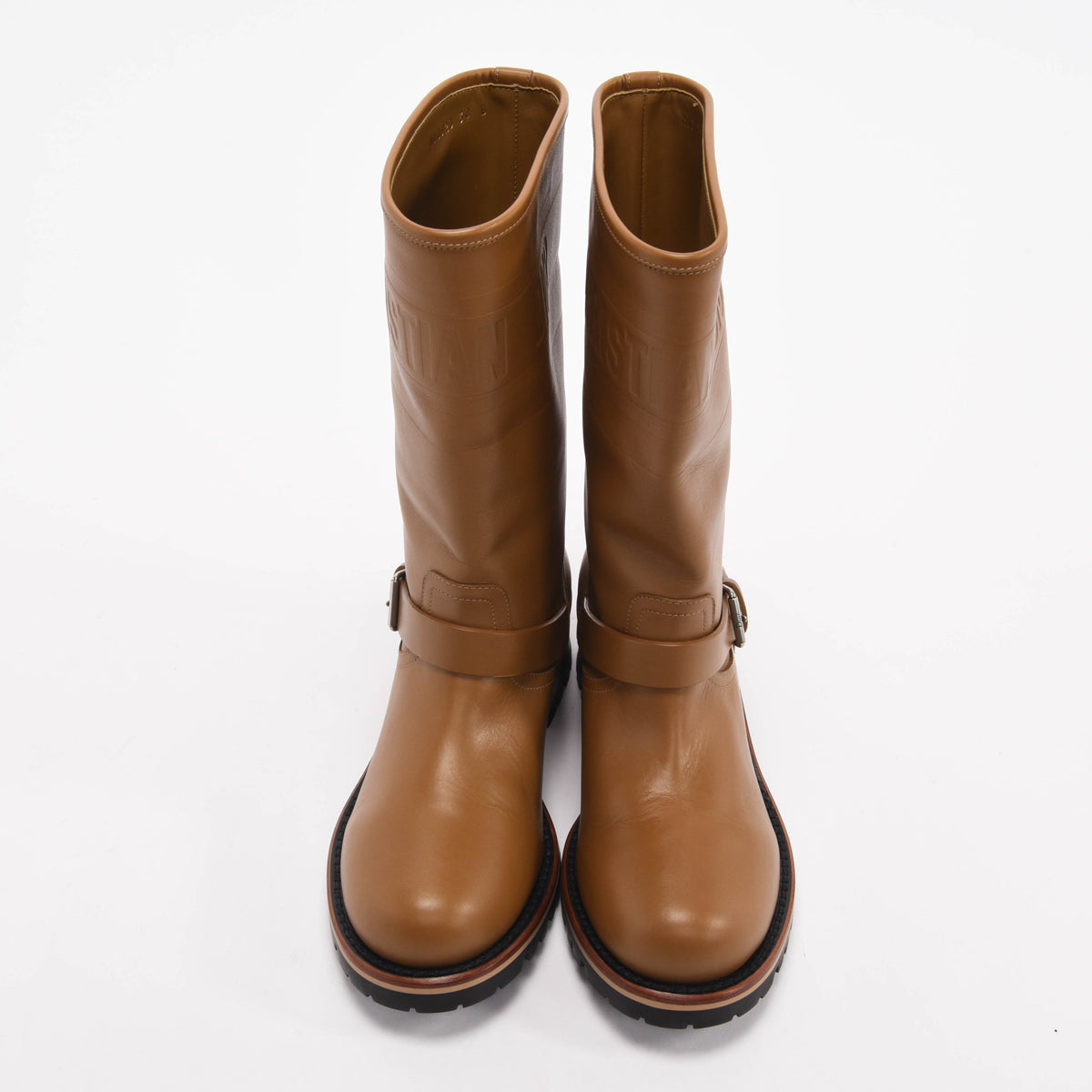 Dior Natural Calfskin DiorQuest Boots 38