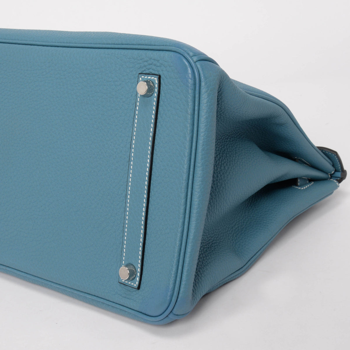 Hermes Blue Jean Togo Birkin 35 PHW