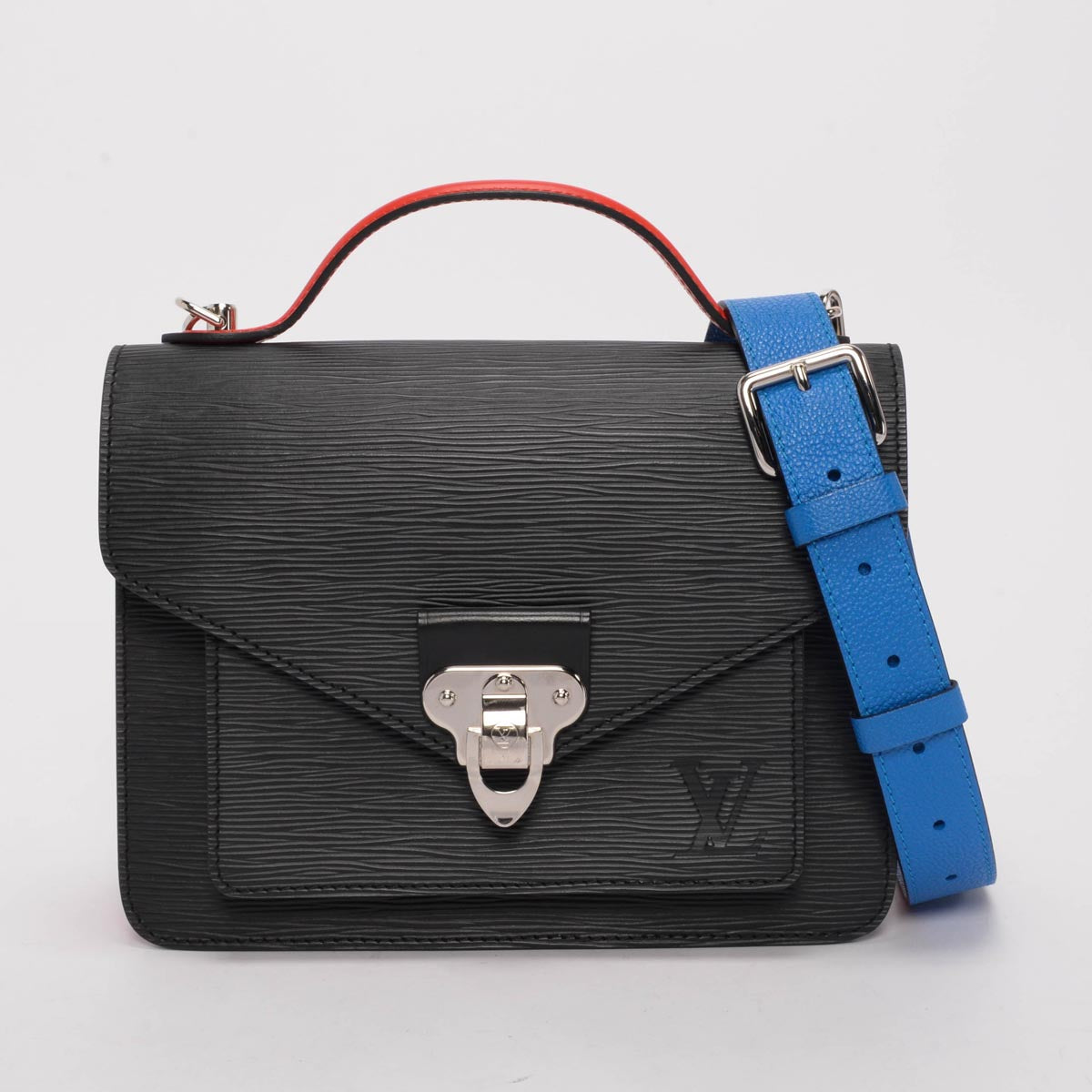 Louis Vuitton Tri-Colour Epi Leather Monceau 28 Bag